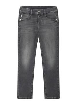 Calça jeans Pepe Jeans Cashed cinza para menino.