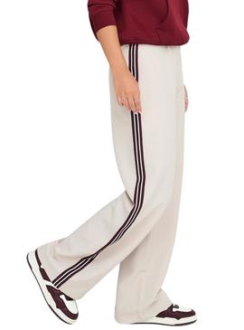 Calça Only Mellie bege para mulher