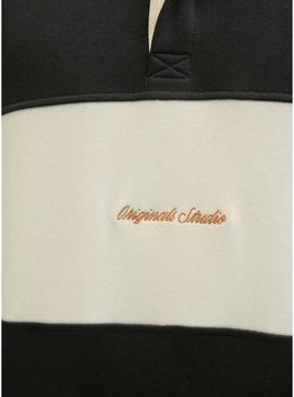 Camisa Polo Jack and Jones Norrebro azul e bege para homem