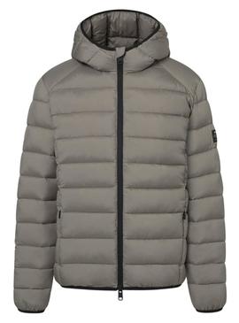Jaqueta Ecoalf Aspen bege para homem.