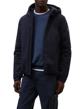 Casaco Ecoalf Cartes azul-marinho para homens.