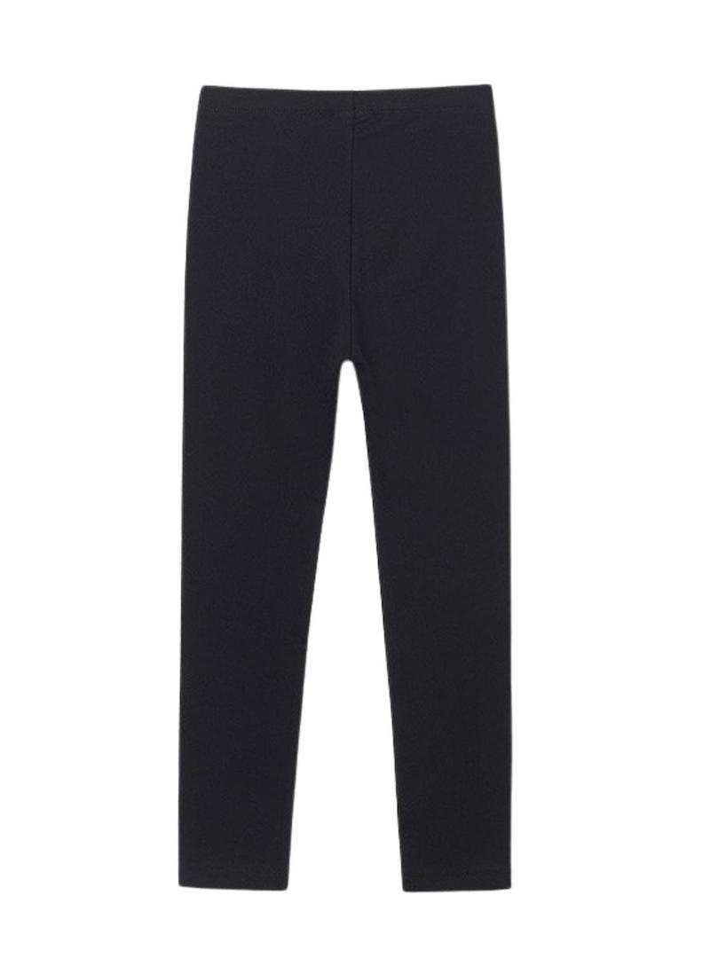 Calça legging básica preta Mayoral para menina