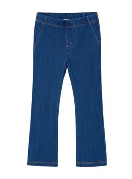 Leggings Mayoral flare escuro para menina.
