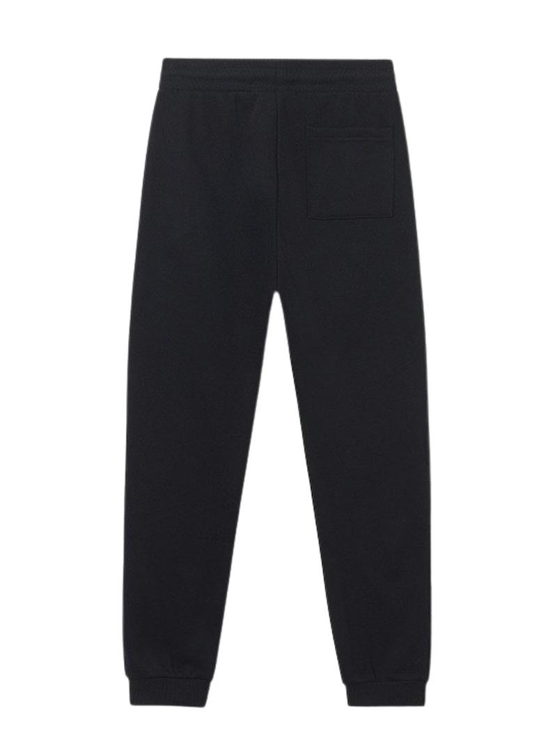 Calça esportiva básica preta da Mayoral para menino.