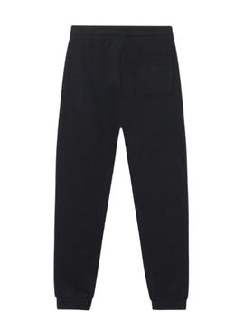 Calça esportiva básica preta da Mayoral para menino.