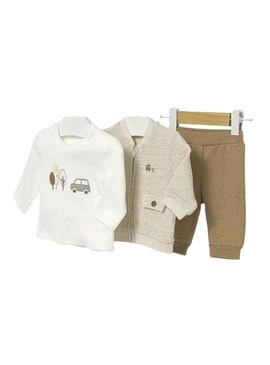 Conjunto de chándal Mayoral com camiseta para bebê.