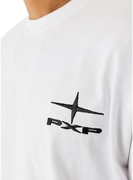 Camiseta Project x Paris Logo branca para homem.