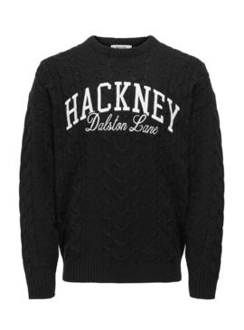 Camisola Only and Sons Mack preta para homem.