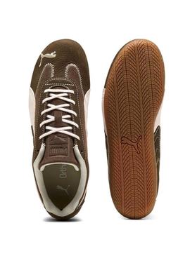 Sapatilhas Puma Speedcat Wine Club castanhas para mulher.