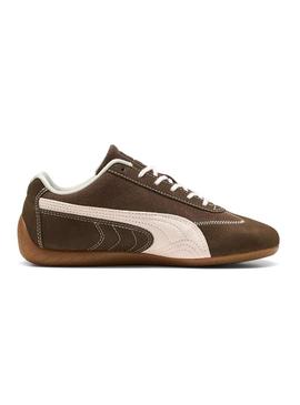 Sapatilhas Puma Speedcat Wine Club castanhas para mulher.