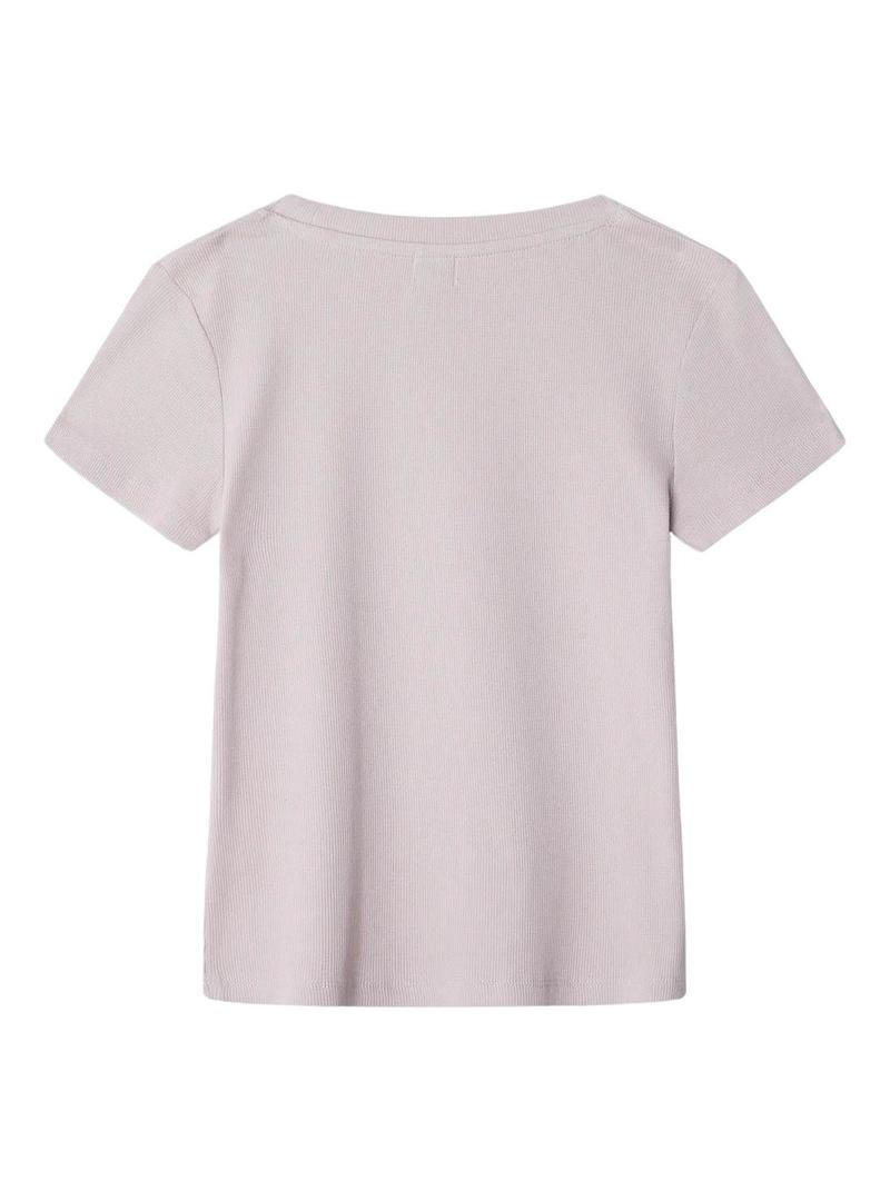 Camiseta Pepe Jeans Amily rosa para menina