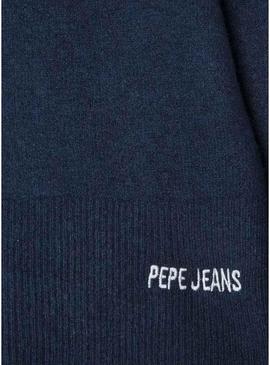 Camisola Pepe Jeans Bibby azul marinho para menina.