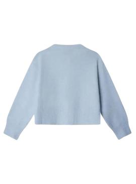 Cardigã Pepe Jeans Belu azul para menina.