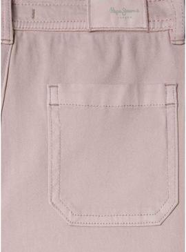 Calças Pepe Jeans Catalina rosa para menina