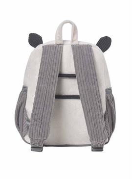 Mochila Mayoral zebra cinza para bebê.