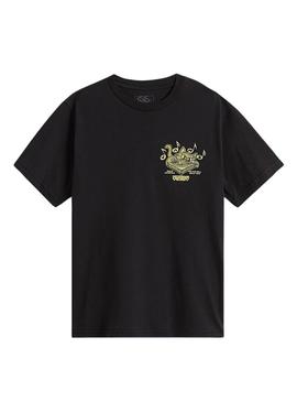 Camiseta Vans Riscada Registros preta para criança