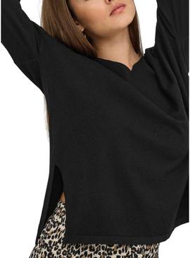 Camisola Only Malio preto para mulher