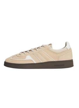 Sapatilhas Tommy Jeans Greenwich bege para mulher.