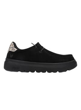 Sapatos Walkin Pitas Lyon preto para mulher.