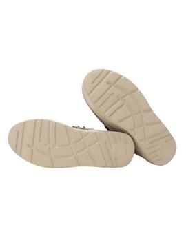 Botas Walkin Pitas Sydney bege para mulher.