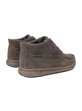 Botas Walkin Pitas Timor em camurça cinza para homem