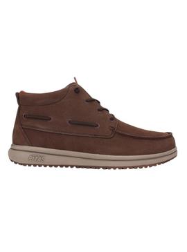 Botas Walkin Pitas Timor marrom para homens.