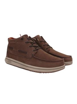 Botas Walkin Pitas Timor marrom para homens.