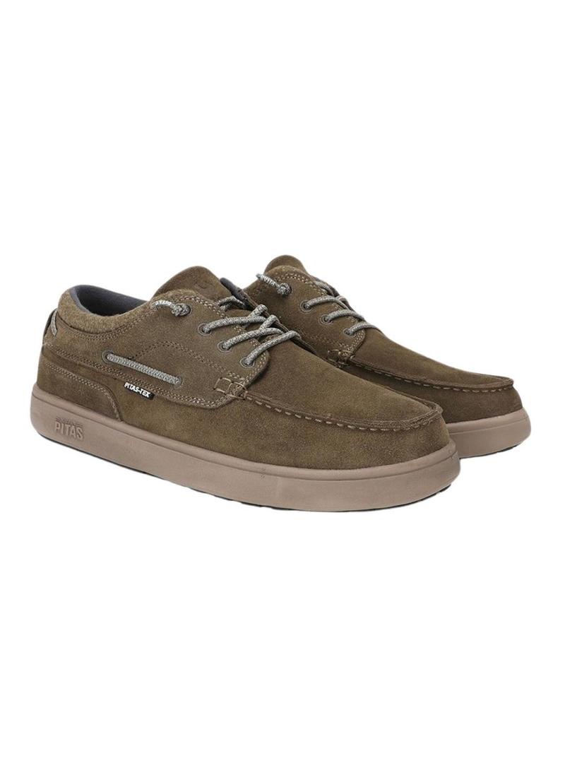 Sapatos de caminhada Dakota verde para homens.