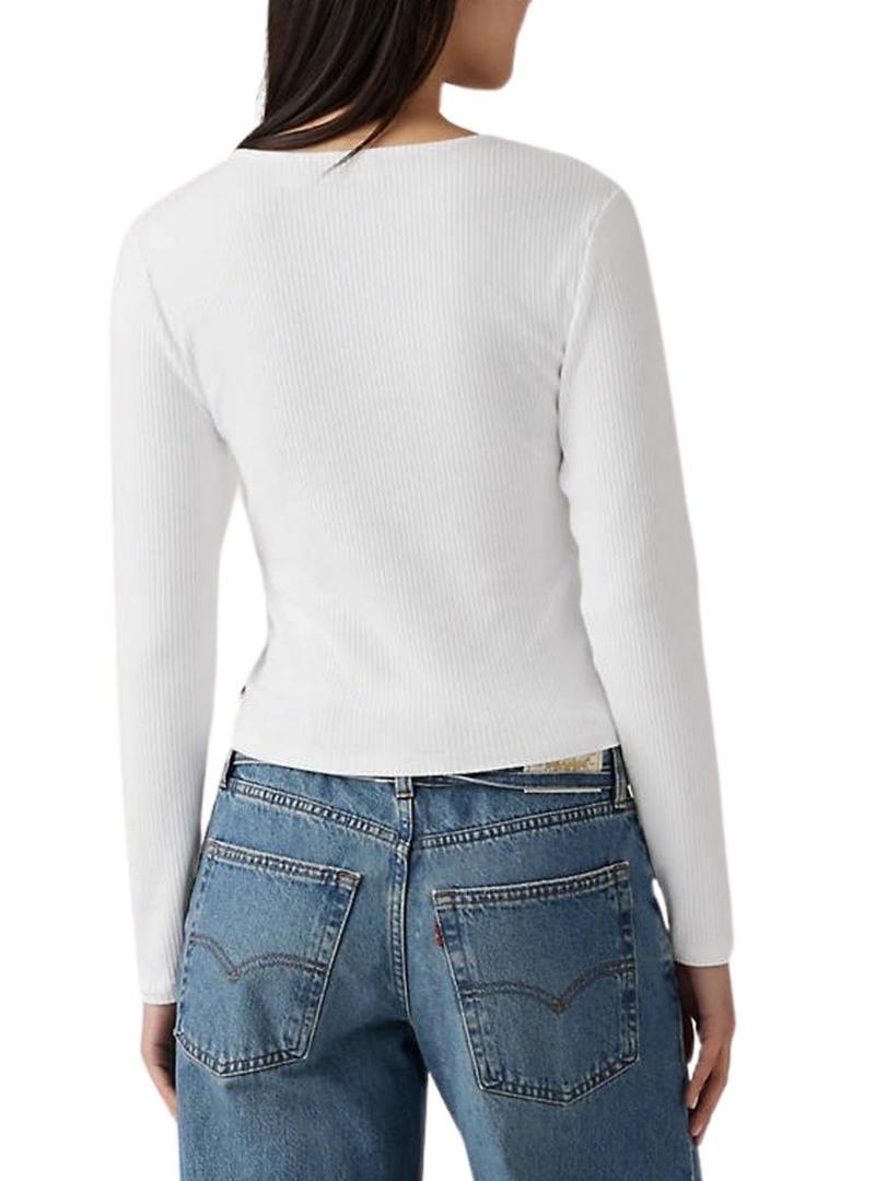 Jaqueta Levis Muse branca para mulher