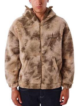 Jaqueta Project x Paris Teddy marrom para homem.