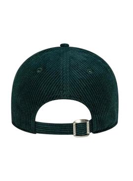 Boné New Era Cord LA verde para mulher