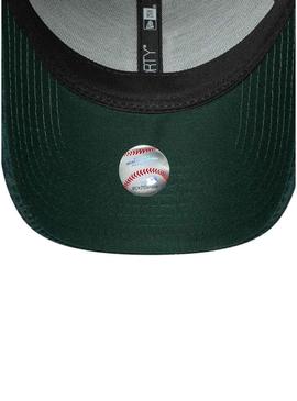 Boné New Era Cord LA verde para mulher