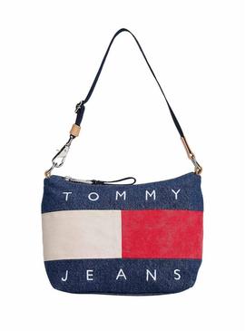 Bolsa de jeans Tommy Jeans Archive para mulher