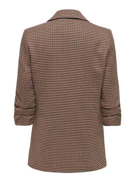 Blazer Only Lettie marrom para mulher