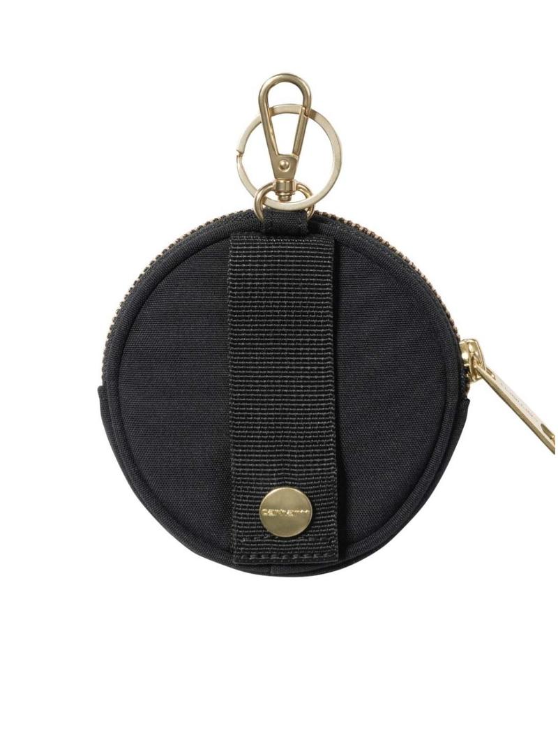 Carteira Carhartt Clarton preta para homem e mulher