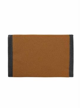 Carteira Carhartt WIP Alec marrom para homem e mulher.