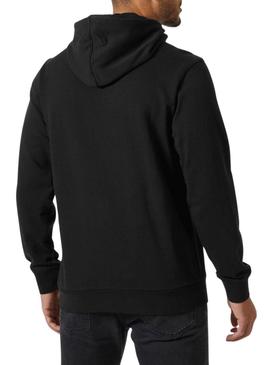Moletom Helly Hansen com logo preto para homem.
