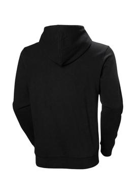 Moletom Helly Hansen com logo preto para homem.