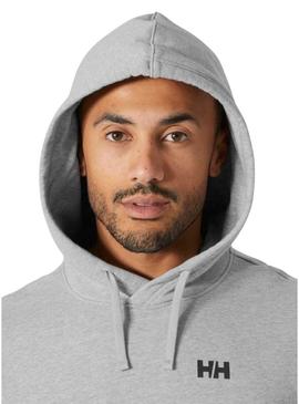 Moletom Helly Hansen Core Graphic cinza para homens