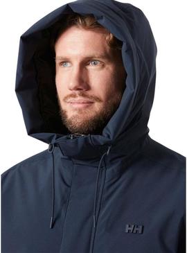 Casaco Helly Hansen Munich azul para homem.