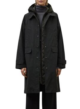 Casaco Ecoalf Hyden de duas peças verde para mulher