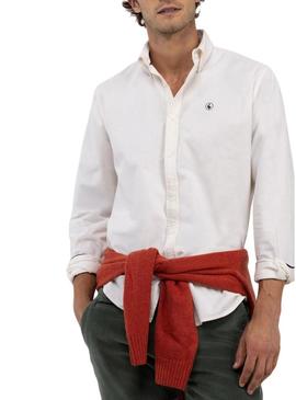 Camisa El Ganso Pana branco para homem.