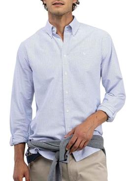 Camisa El Ganso Oxford listras para homem