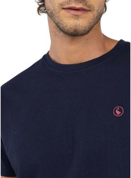 Camiseta básica El Ganso azul marino para homem.