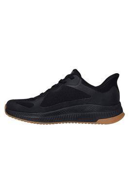 Sapatilhas Skechers Bobs Squad preto para homem.