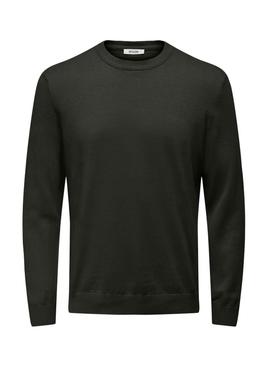 Camisola Only and Sons Holger verde para homem