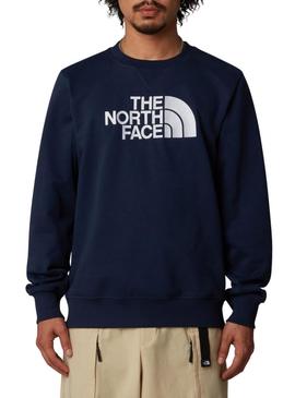 Moletom The North Face Drew Peak Regular azul marinho para homem.