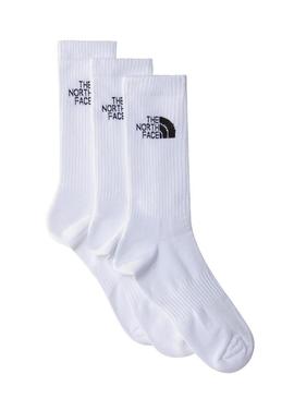 Meias The North Face Multi Crush branco.