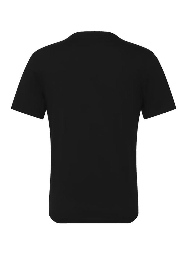 Camisa Calvin Klein Chest Logo preta para homem