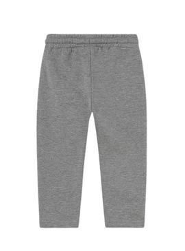 Conjunto de treino Mayoral laranja com carro 2 calças para bebê.